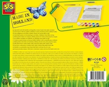 Ses Gieten en Schilderen - Vlinders (1st.)
