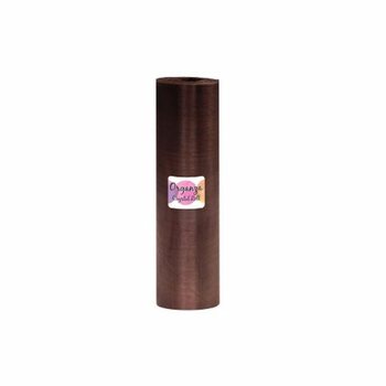 ORGANZA ROL - 28 Cm x 25 METER - KLEUR CHOCOLADE BRUIN (1st.)