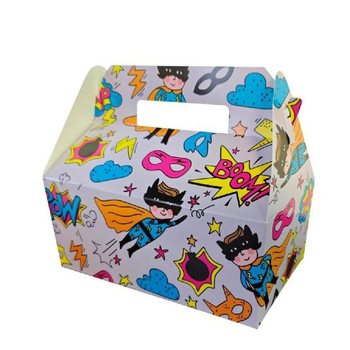 MENUBOX SUPERHERO - 22.5 x 12 x 9.5 Cm. (24st.)