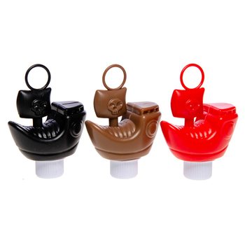 EENDJES VISSEN PIRATEN SCHIP - MIX KLEUREN - 8 Cm. (15st.)
