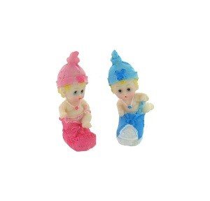 DECORATIE BABY IN SCHOEN 7 CM (16st.)