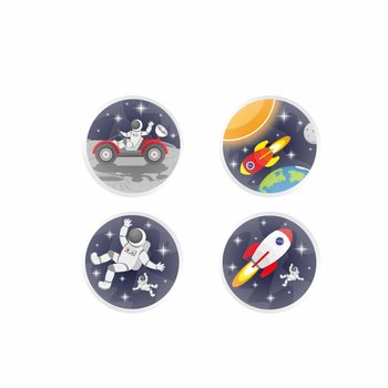 MIX RUIMTE / SPACE - STUITERBALLEN Ø3.3 Cm. (100st.)