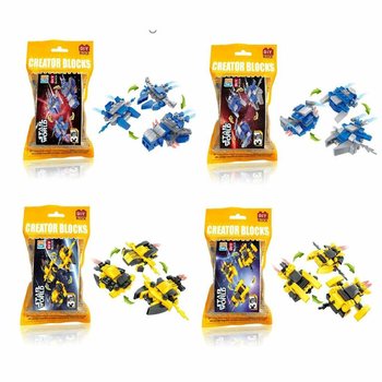 STAR WORLD - GIFTBAGS MET BRICK BOUWSTENEN - (48st.)