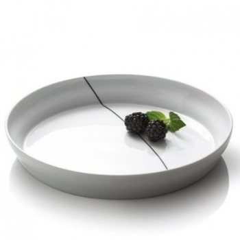 MENU - BLACK CONTOUR QUICHE SCHAAL 26 CM. (1st.)