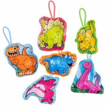 MIX PLUCHE DINOSAURUSSEN  - 13.5 Cm. (24st.)