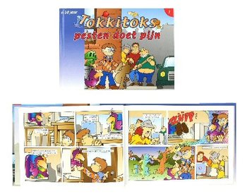 BOEK - TOKKITOKS - PESTEN DOET PIJN (12st.)