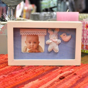 HOUTEN 3D KINDERKAMER FOTOLIJSTJE - MODEL 3 (6st.)