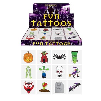 FUN TATOOS &ndash; MODEL HALLOWEEN (48pakjesx12st.)