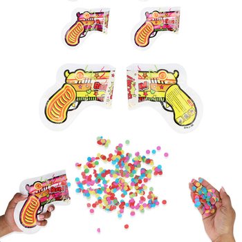ZELF OPBLAASBARE CONFETTI GUN (100St.)