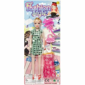 FASHION POP MET JURK OP KAART (12st.)