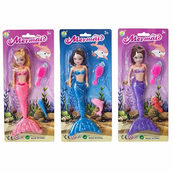 ZEEMEERMIN / MERMAID POP OP KAART (6st.)