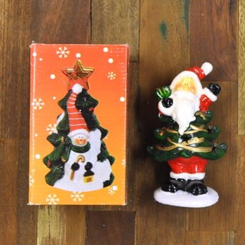 WAXINEHOUDER MODEL KERSTBOOM MET FIGUUR (4st.)