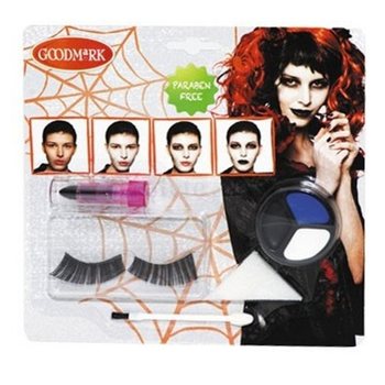 HALLOWEEN SCHMINK SET OP KAART (6st.)