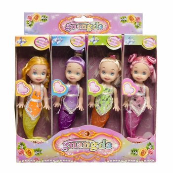 KLEINE ZEEMEERMIN MERMAID POPJES IN DISPLAY (16st.)