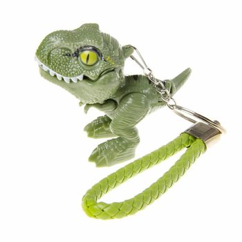 VINGER BIJTENDE DINOSAURUS SLEUTELHANGER OP KAART (12st.)