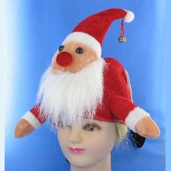 KERSTMAN OP JE HOOFD MUTS (3st.)