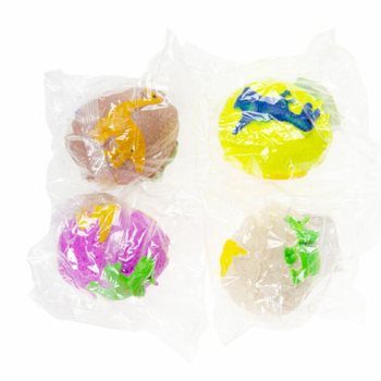 Squeeze Dinosaurus Eieren in Display (12 stuks)