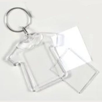 KLEUR JE EIGEN T-SHIRT SLEUTELHANGER (48st.)