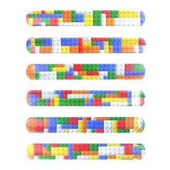 KLAPARMBAND - BRICKS BOUWSTENEN (120st.)