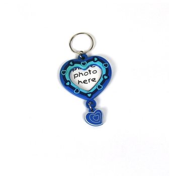 HARTEN FOTO SLEUTELHANGER - BLAUW (35st.)