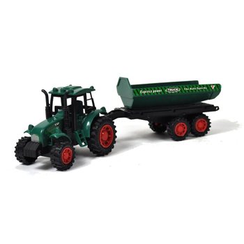 TREKKER MET AANHANGWAGEN IN DISPLAY (12st.)