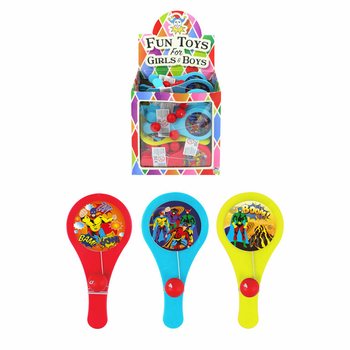 PADDLE BAT SPEL - MODEL: SUPERHELDEN - IN DISPLAY (96st.)