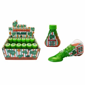 DINOSAURUS SLIJM IN FLES IN DISPLAY (12st.)