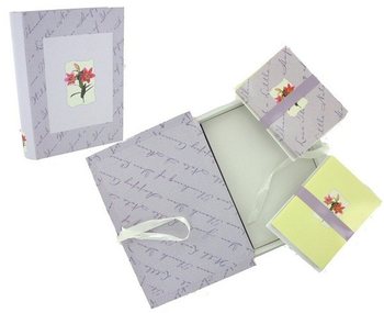 BOEK MET KAARTEN - MODEL BLOEMEN (2st.)