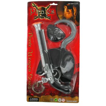 PIRATEN SET OP KAART - PIRATES WEAPONS (6st.)