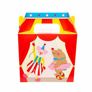 MENUBOX / TRAKTATIEDOOSJE CIRCUS 14x10x17 Cm. (12st.)