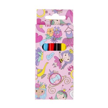 6-DELIGE KLEUR POTLOODJESSET - PRINSES (24st.)