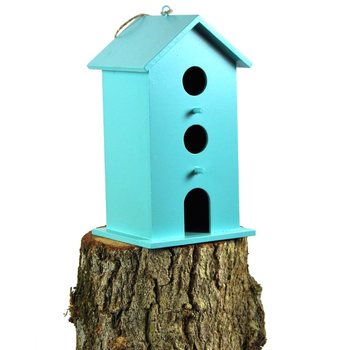 DECORATIE VOGELHUISJE (4st.)