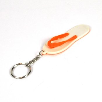 ORANJE SLIPPER SLEUTELHANGER (100st.)