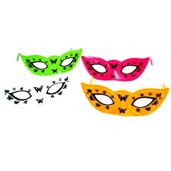 MIX KLEUREN FEESTMASKERS VOOR KINDEREN (48st.)