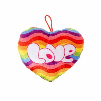 PLUCHE REGENBOOG LOVE HART (24st.)