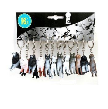 MIX HONDEN SLEUTELHANGERS (12st.)