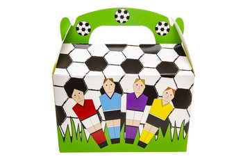 TRAKTATIEDOOSJE VOETBAL 12x12.5x6 Cm. (12st.)