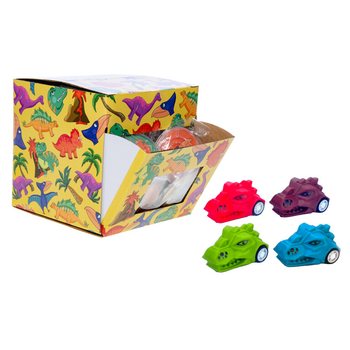 PULL BACK DINOSAURUS HOOFD IN DISPLAY (50st.)