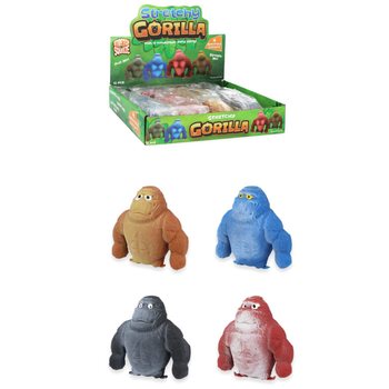 Stretchy Gorilla - Uitrekbare Aap (Display 12 stuks)