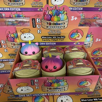 RAGE - Squishy Bun Dumplings GROOT - ONE SET UNICORN EDITION (Afm. 8.5 x 8.5 x 7.5 Cm) (12st.)