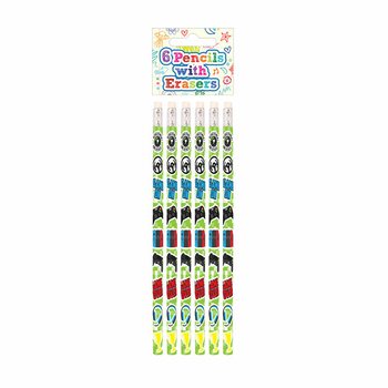 6-DELIGE GAMER POTLOOD MET GUM SET - IN DISPLAY (24SETS.)