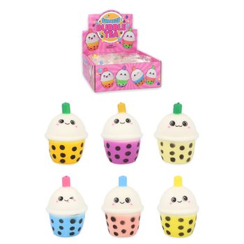 Bubble Tea Squeeze Fidget - Mix Kleuren in Display (12 St.)