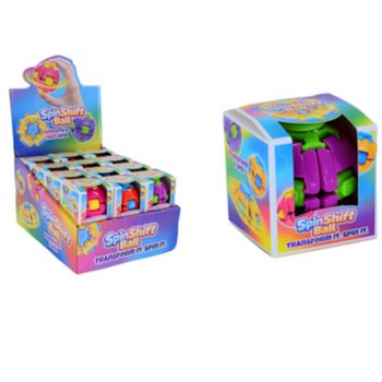 SPIN EN POP FIDGET SPINNER BAL - SPIN SHIFT BALL - IN DISPLAY (24st.)