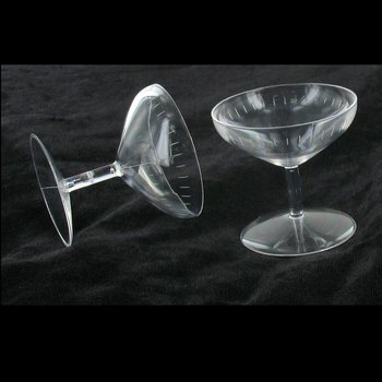 KLEIN CHAMPAGNE GLAASJES (48st.)