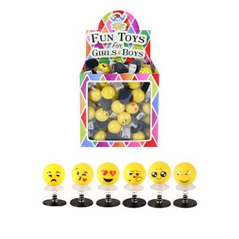 OMHOOG SPRINGENDE SMILEY’S IN DISPLAY (84st.)