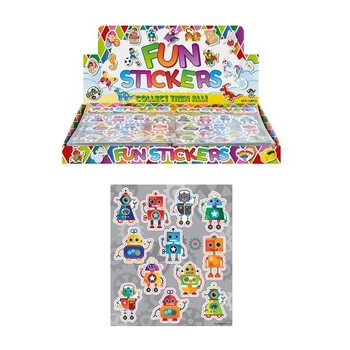 FUN STICKERS &ndash; MODEL: ROBOTS (120st.)