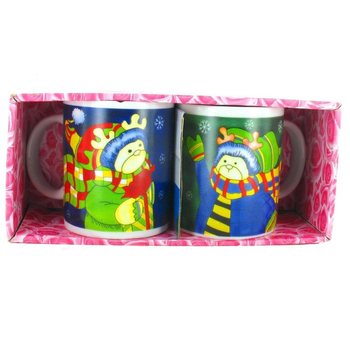 2- DELIGE KERSTMOKKEN SET