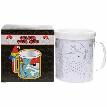 PIRAAT - KLEUR JE EIGEN DRINKBEKER (2st.)