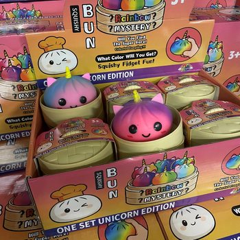 RAGE - Squishy Bun Dumplings GROOT - ONE SET UNICORN EDITION (Afm. 8.5 x 8.5 x 7.5 Cm) (12st.)