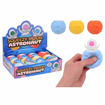 ASTRONAUT SQUEEZY MOON BALL- IN DISPLAY (12st.)